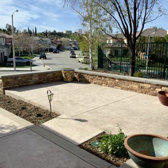Concrete Etc - Front Patio - Masonry/Concrete Near Me - Santa Clarita, California