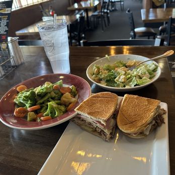 T.J. Hooligan’s - Amazing Cuban with great side salad and steamed vegetables. So good! - Breakfast & Brunch Near Me - Eden Prairie, Minnesota T.J. Hooligan’s - Amazing Cuban with great side salad and steamed vegetables. So good! - Breakfast & Brunch Near Me - Eden Prairie, Minnesota