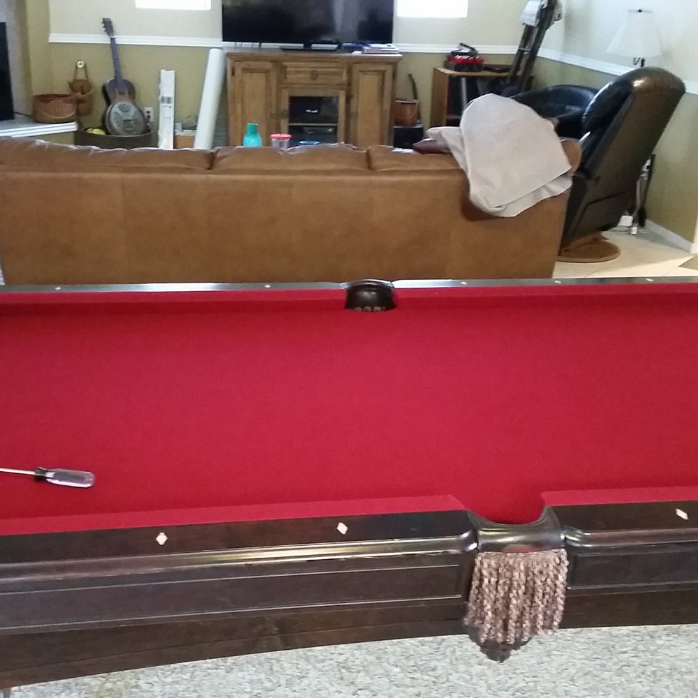 Billiard TEK - Finishing touches - Pool & Billiards Near Me