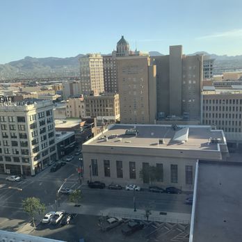 Hotel Indigo El Paso Downtown - The view from my room in the 12th floor - Hotels Near Me - El Paso, Texas Hotel Indigo El Paso Downtown - The view from my room in the 12th floor - Hotels Near Me - El Paso, Texas