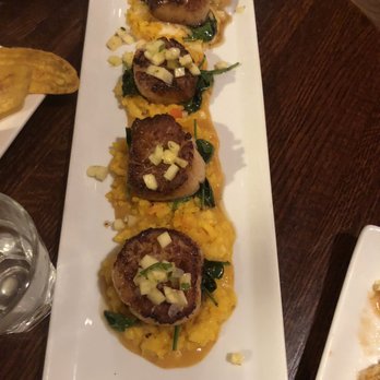 Melaza Bistro - Seared scallops - Tapas/Small Plates Near Me - Woodstock, Vermont Melaza Bistro - Seared scallops - Tapas/Small Plates Near Me - Woodstock, Vermont
