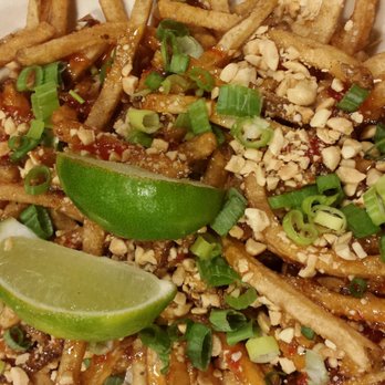 Crowbar & Grill - Pad thai fries! - Burgers Near Me - Laramie, Wyoming