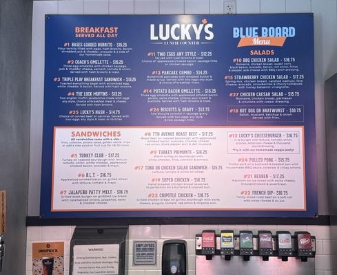 Menu photo 8 Lucky's Lunch Counter San Diego, CA Menu photo 8 Lucky's Lunch Counter San Diego, CA