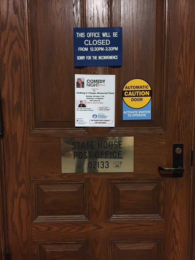 US POST OFFICE Updated August 2024 24 Beacon St Rm 2, Boston