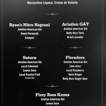 Aviation American Gin - Menu - Distilleries Near Me - Portland, Oregon
