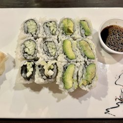 Watami Hibachi Steakhouse - Cucumber roll and avocado roll