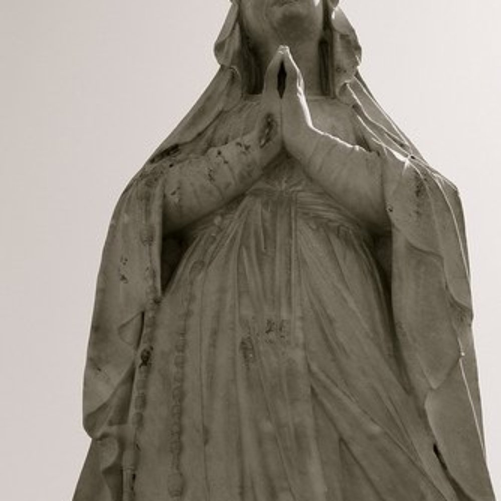 Holy Hope Cemetery - Virgin Mary praying. - Funeral Services & Cemeteries Near Me - Tucson, Arizona