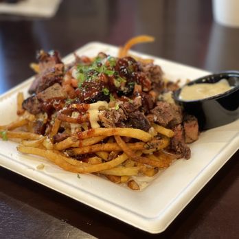 Burnt Bbq & Tacos - Brisket Queso Fries - Barbeque Near Me - Plano, Texas