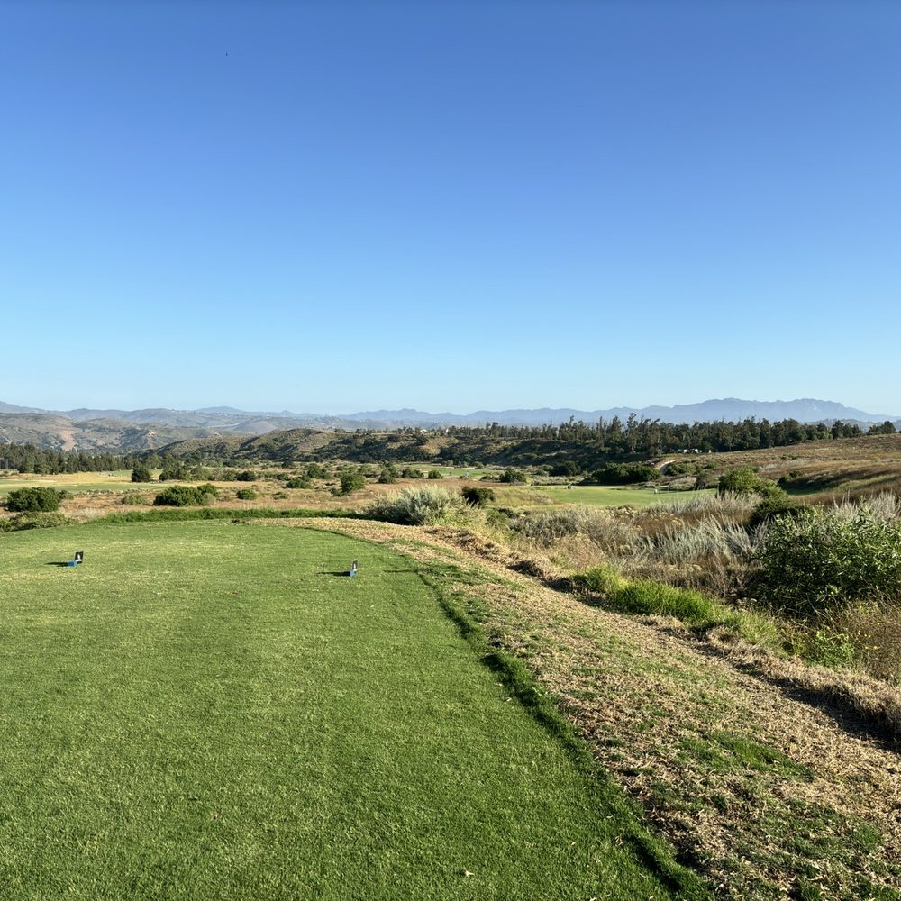 Upper tee box on 16 is finally back open Upper tee box on 16 is finally back open