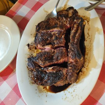 Doe's Eat Place - Our steak, i like med-well and my coworker like medium rare.   We were both happy! - Steakhouses Near Me - Greenville, Mississippi