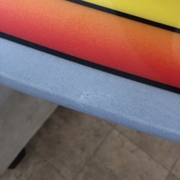 After picture. Couldn't tell it was repaired, even from far away. Quality work. After picture. Couldn't tell it was repaired, even from far away. Quality work.