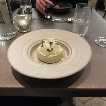 Sepia - Pea dessert - New American Near Me - Chicago, Illinois Sepia - Pea dessert - New American Near Me - Chicago, Illinois