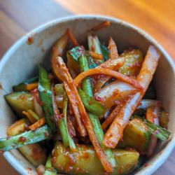 Angel N Evil - Cucumber Kimchi. Has a nice solid spicy kick to it. Well done.