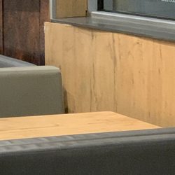 McDonald's - Remodel is falling apart at the seems