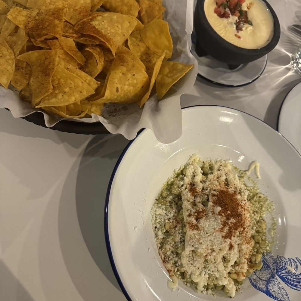 Don Gallo - Queso dip (comes w chips) & Street corn appetizers - Mexican Near Me - Park City, Utah Don Gallo - Queso dip (comes w chips) & Street corn appetizers - Mexican Near Me - Park City, Utah