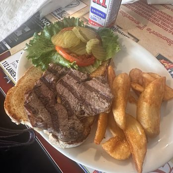 Butch Cassidy's Cafe - Brown's Park Steak Sandwich - Burgers Near Me - Mobile, Alabama