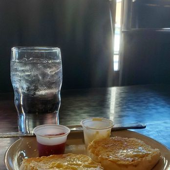 Knapp's Restaurant - This is the bisquit that came with the omelet. Knapp's is a classic diner serving classic breakfasts. - Dive Bars Near Me - Tacoma, Washington