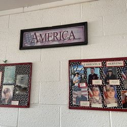 Taylor Freeze - Wall honoring local, servicemen and women