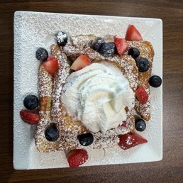 Berry topped French Toast! Berry topped French Toast!