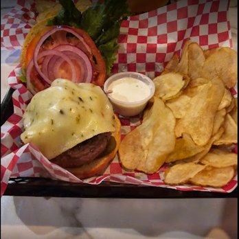 Pops Old Company Store & Tavern - Hot Rod Burger with Tavern Chips - Bars Near Me - Catawba, North Carolina