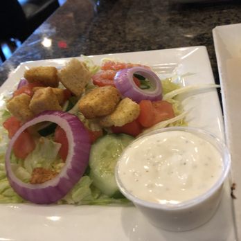 River Pub - Side salad with ranch - American Near Me - Raleigh, North Carolina River Pub - Side salad with ranch - American Near Me - Raleigh, North Carolina