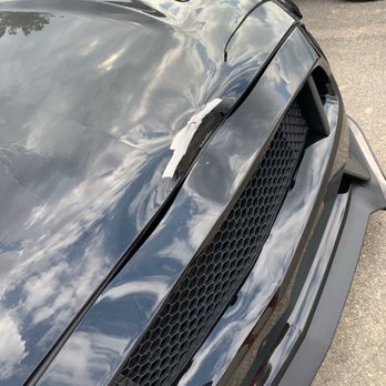 Courtesy Ford - damaged hood and front bumper - Auto Repair Near Me - Conyers, Georgia Courtesy Ford - damaged hood and front bumper - Auto Repair Near Me - Conyers, Georgia