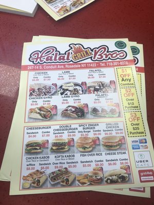 Menu photo 2 Halal Bros Grill Queens, NY