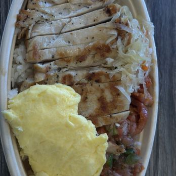 Butter Cafe & Bakery - Tocino egg bowl with added chicken - Breakfast & Brunch Near Me - Upland, California Butter Cafe & Bakery - Tocino egg bowl with added chicken - Breakfast & Brunch Near Me - Upland, California