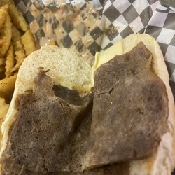 Badger Canyon Dugout - French Dip~ not sure where the meat came from~ YUCK!!