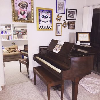 A Noteworthy Music Studio - A shot of Miss Rebekah's teaching studio. - Musical Instruments & Teachers Near Me - Winter Park, Florida