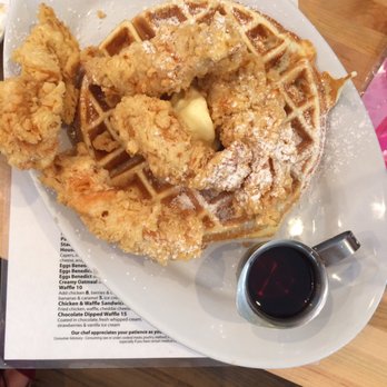 Morgans Restaurant - This is really a must have. Morgans has done a great job with their chicken and waffles. ORDER THIS. - New American Near Me - Miami, Florida Morgans Restaurant - This is really a must have. Morgans has done a great job with their chicken and waffles. ORDER THIS. - New American Near Me - Miami, Florida
