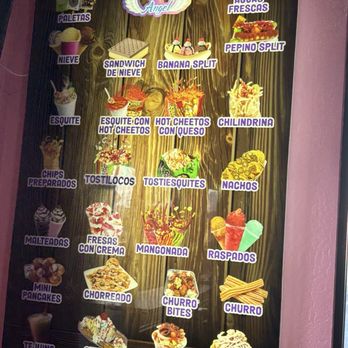 Paleteria Del Angel - Menu - Ice Cream & Frozen Yogurt Near Me - Sparks, Nevada Paleteria Del Angel - Menu - Ice Cream & Frozen Yogurt Near Me - Sparks, Nevada