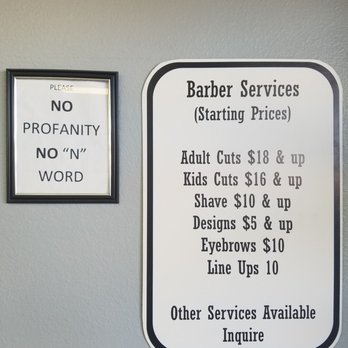 Craig Rd Barber Shop - Be respectful and oh!...those price - Barbers Near Me - Las Vegas, Nevada Craig Rd Barber Shop - Be respectful and oh!...those price - Barbers Near Me - Las Vegas, Nevada