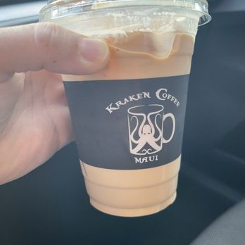 Kraken Coffee Maui - Kihei Kicker - has Irish Crème - Coffee & Tea Near Me - Kihei, Hawaii Kraken Coffee Maui - Kihei Kicker - has Irish Crème - Coffee & Tea Near Me - Kihei, Hawaii
