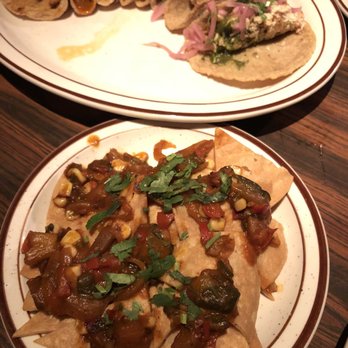 El Rey - An assortment of happy hour chicken, fish and steak tacos with the happy hour nachos. Don't recommend the nachos! - Mexican Near Me - Philadelphia, Pennsylvania
