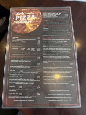 Menu photo 1 Ojai Pizza Company Ojai, CA Menu photo 1 Ojai Pizza Company Ojai, CA