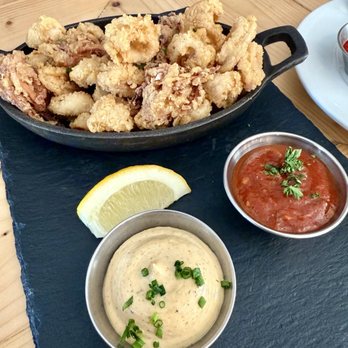 Shuck Oyster Bar - Calamari - Seafood Near Me - Costa Mesa, California Shuck Oyster Bar - Calamari - Seafood Near Me - Costa Mesa, California