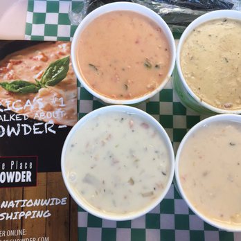 Pike Place Chowder - Chowder sampler ($13.95) - Seafood Near Me - Seattle, Washington Pike Place Chowder - Chowder sampler ($13.95) - Seafood Near Me - Seattle, Washington