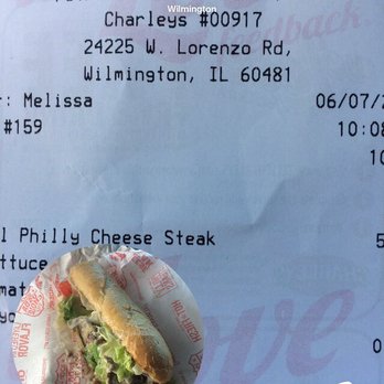 Charleys Cheesesteaks - Philly Cheese Steak 6" - Cheesesteaks Near Me - Wilmington, Illinois