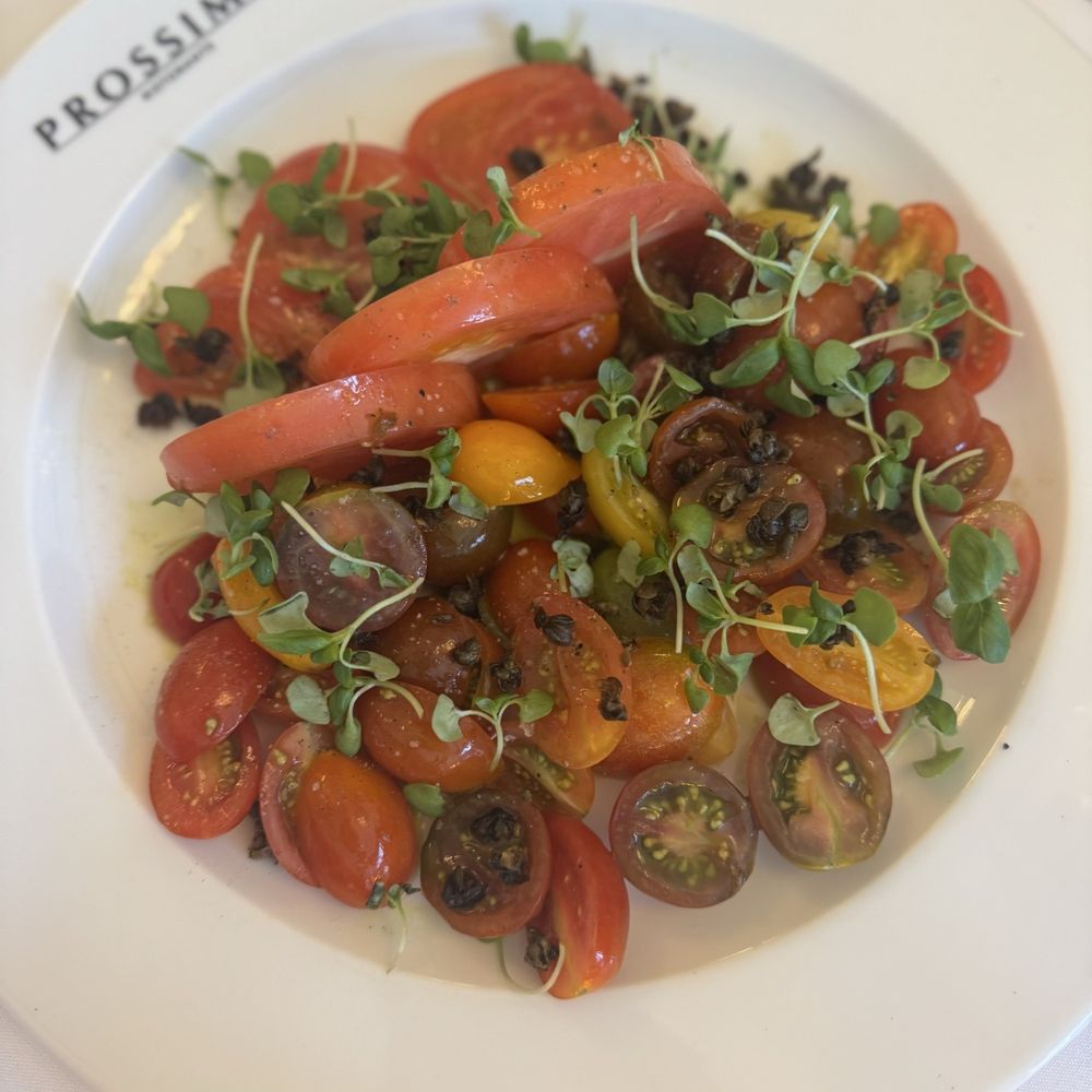 Prossimo Ristorante - Heirloom Tomato Salad - Italian Near Me - Tulsa, Oklahoma Prossimo Ristorante - Heirloom Tomato Salad - Italian Near Me - Tulsa, Oklahoma