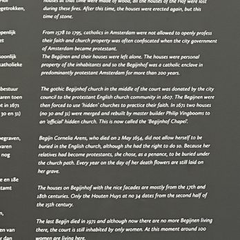 Het Begijnhofkapel - On the history of this community of women who live here - Churches Near Me - Amsterdam, New Hampshire