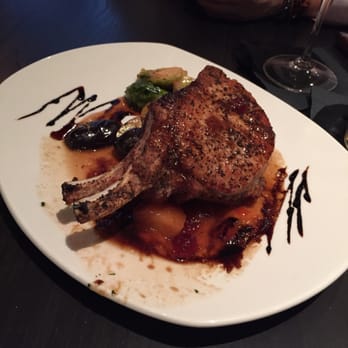 Rustic Root - Pork chop with rhubarb chutney - Cocktail Bars Near Me - San Diego, California Rustic Root - Pork chop with rhubarb chutney - Cocktail Bars Near Me - San Diego, California