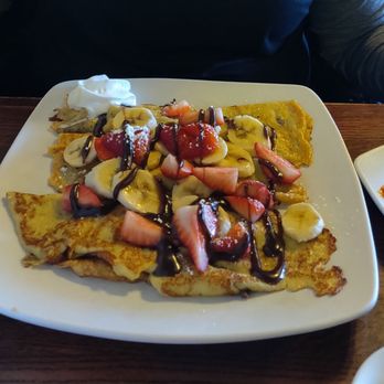 Jelly Cafe - Banana and Nutella Crepes, my wife said they were some of the best she's had. - Cafes Near Me - Mount Prospect, Illinois Jelly Cafe - Banana and Nutella Crepes, my wife said they were some of the best she's had. - Cafes Near Me - Mount Prospect, Illinois