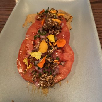 Proxi - Summer Tomato Salad - Tapas/Small Plates Near Me - Chicago, Illinois