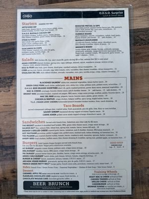 Menu photo 7 OHSO Brewery Surprise, AZ Menu photo 7 OHSO Brewery Surprise, AZ