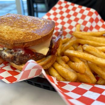 Herfy's Burger - Bacon Sour Dough Burger (combo) - Burgers Near Me - Olympia, Washington