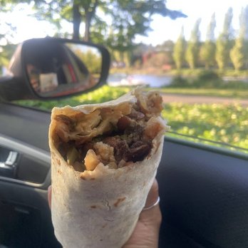 Malena's Taco Shop - Tasty burrito with a view :-) - Tacos Near Me - Seattle, Washington