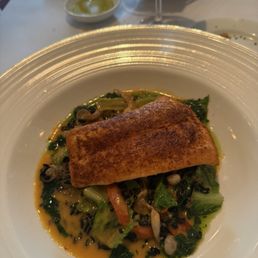 Salmon in mushroom sauce Salmon in mushroom sauce