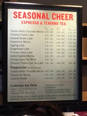 Menu photo 2 Starbucks Las Vegas, NV
