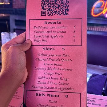 Chako's Social - Kids menu - New American Near Me - Fullerton, California